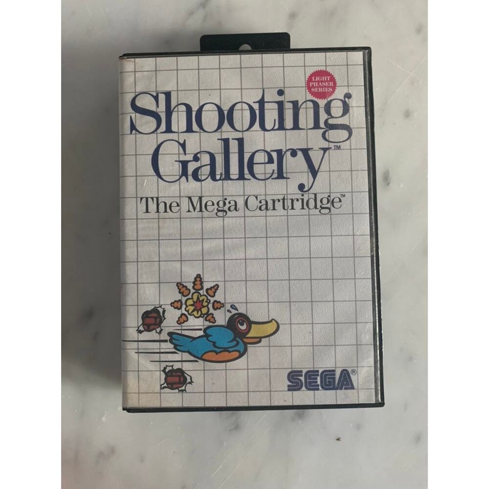 Sega Master System Shooting Gallery Case ONLY